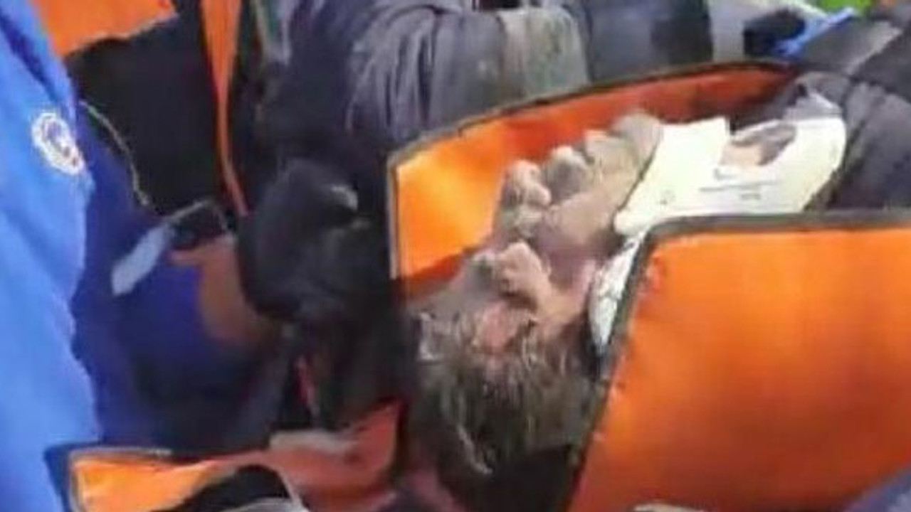 Hatay'da 102'nci saatte mucize kurtuluş