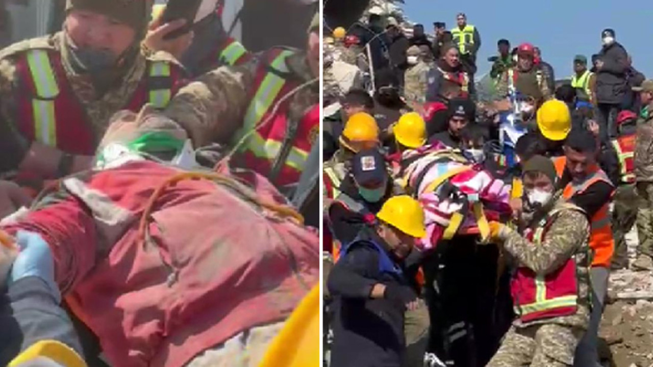 Hatay'da mucizeler peş peşe geldi: 296. saatte 2 kişi enkazdan sağ çıkarıldı
