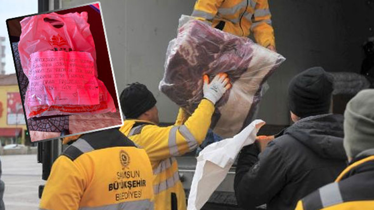 Liselilerin yardım kolisinden çıkan not duygulandırdı: Keşke daha fazlasını yapabilsek