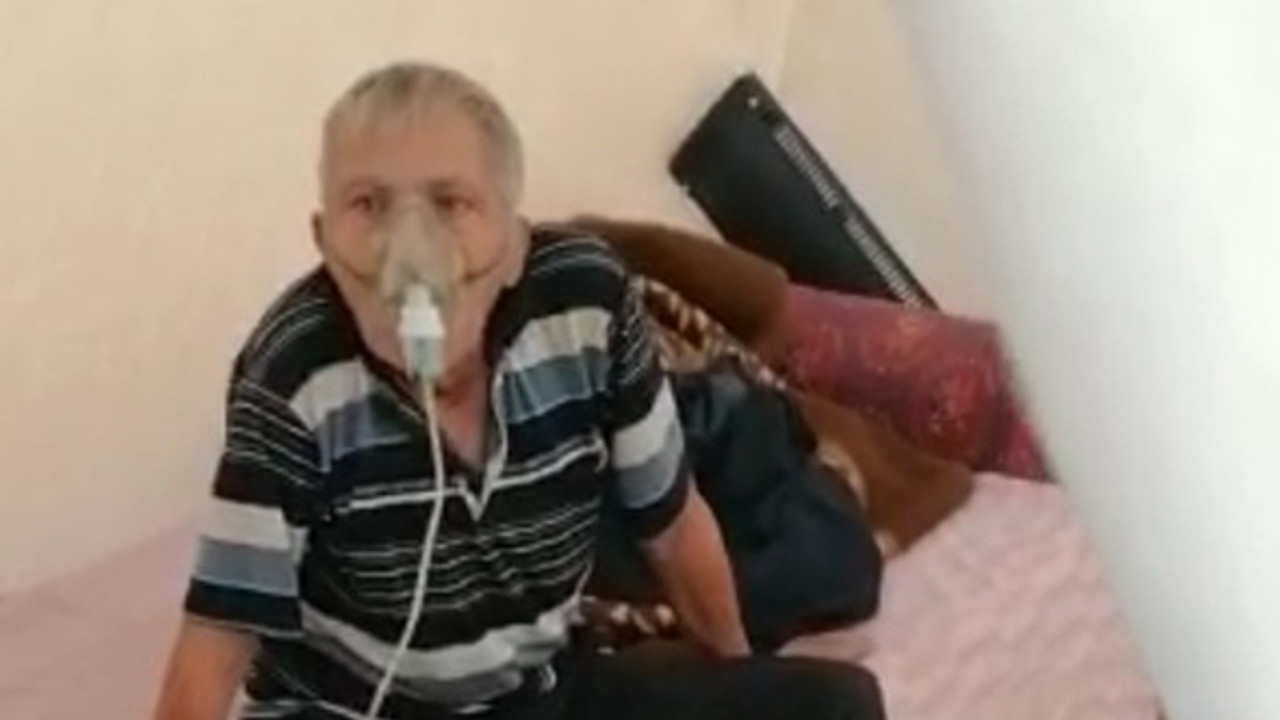 Malatya emniyeti KOAH hastası depremzedeye ‘nefes’ oldu