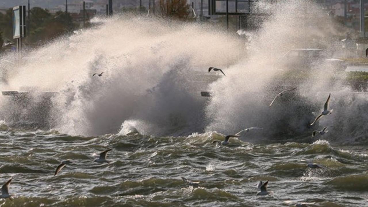 Meteoroloji'den 5 kente fırtına uyarısı
