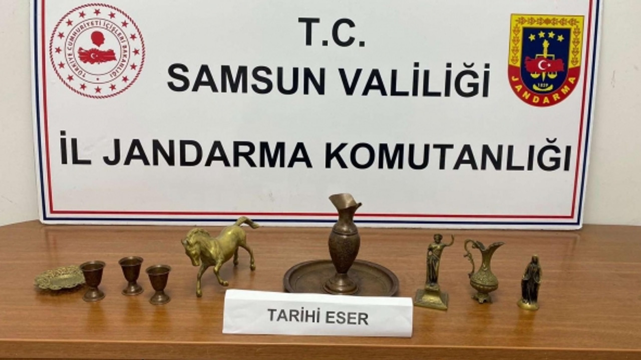 Tarihi eser kaçakçılığına darbe! 1 gözaltı