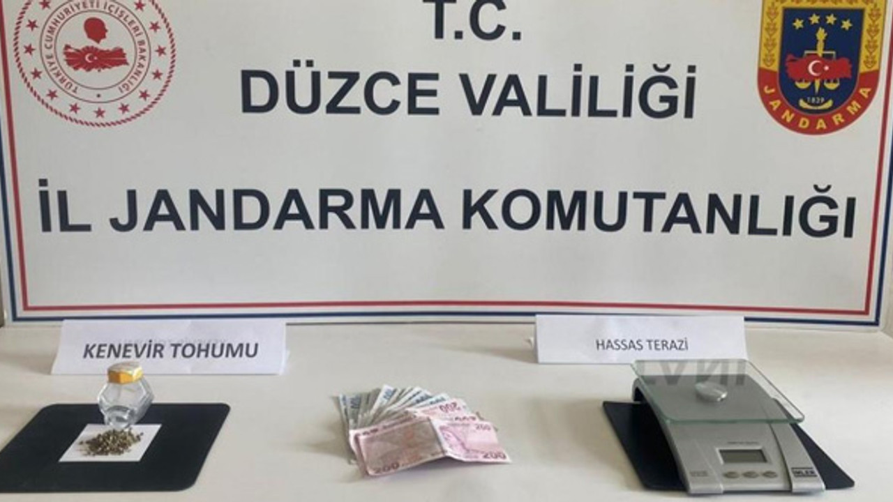 Düzce’de jandarmadan uyuşturucu operasyonu: Zehir taciri hapsi boyladı