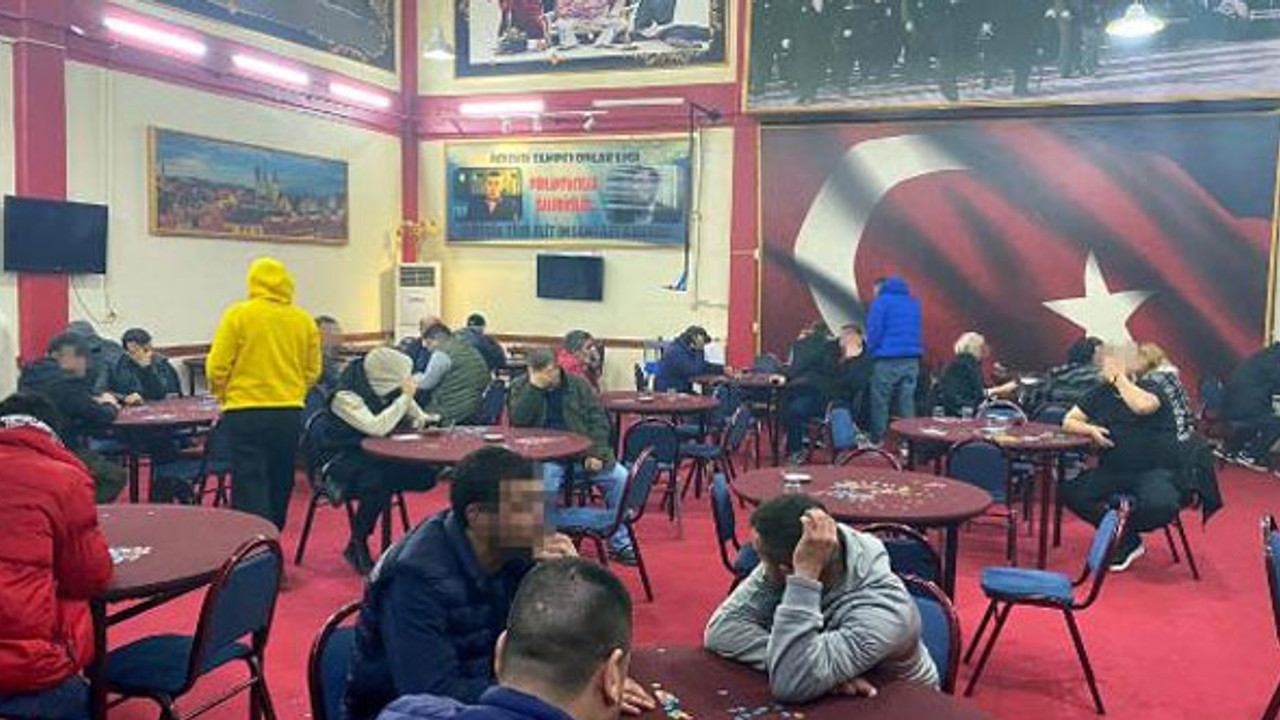 Jandarmadan ‘Kolpaçino Kumarhanesi’ne bir operasyon daha! 1 milyon 127 bin TL para cezası