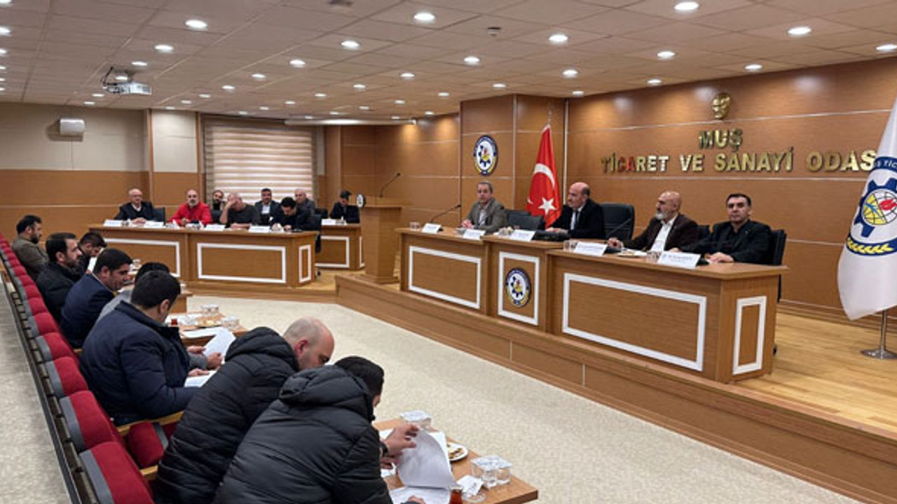 Muş TSO’dan deprem bölgesine kalıcı konut kampanyasına destek