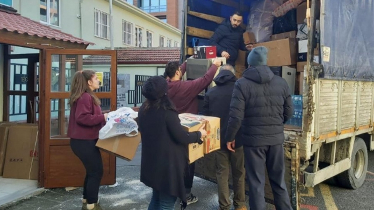 Özel eğitim meslek okullarından deprem bölgesi için yardım seferberliği