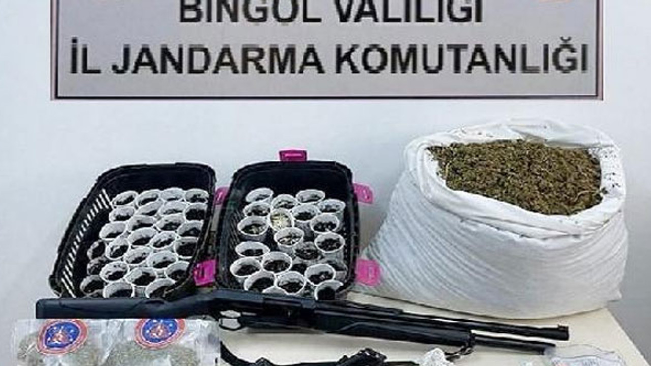 Bingöl merkezli 'Kökünü Kurutma Operasyonu'nda 15 gözaltı