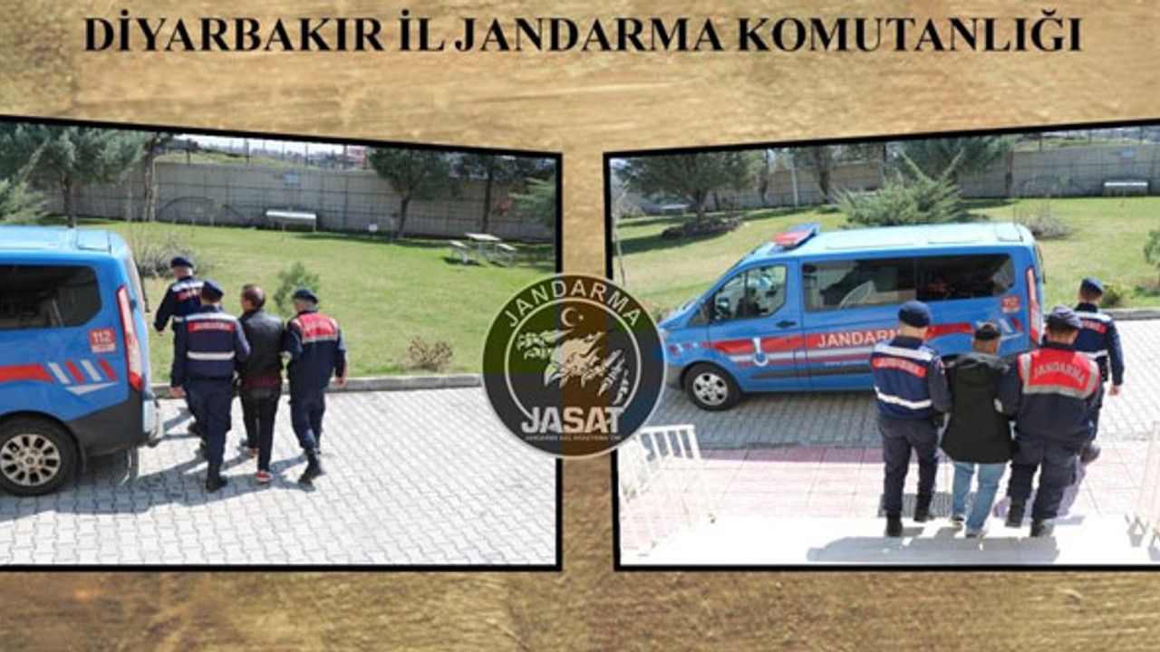 Diyarbakır’da firari avı! Jandarmanın paketlediği 4 hükümlü hapsi boyladı