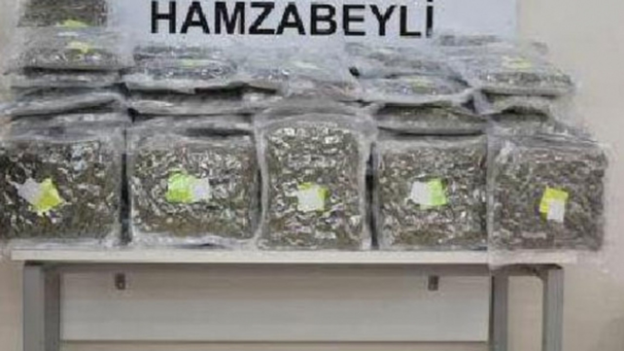 Edirne'de 63 kilo uyuşturucu ele geçirildi