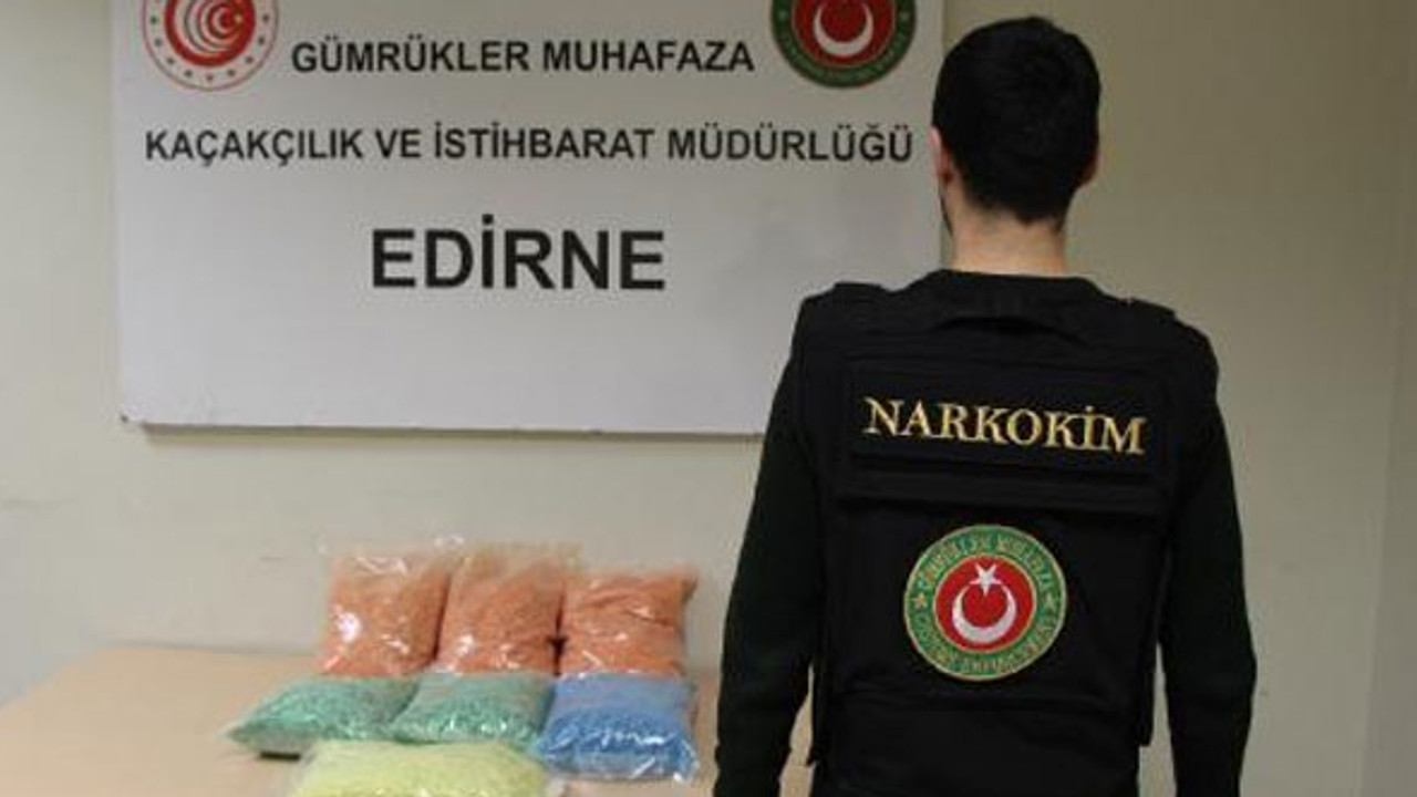 Kapıkule'de bir TIR'da 24 kilo ecstasy ele geçirildi