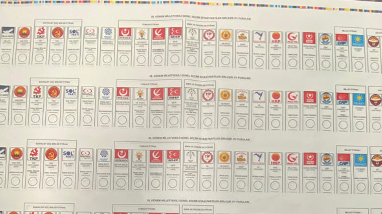 Sıralama kesinleşti! Oy pusulasının basımına başlandı