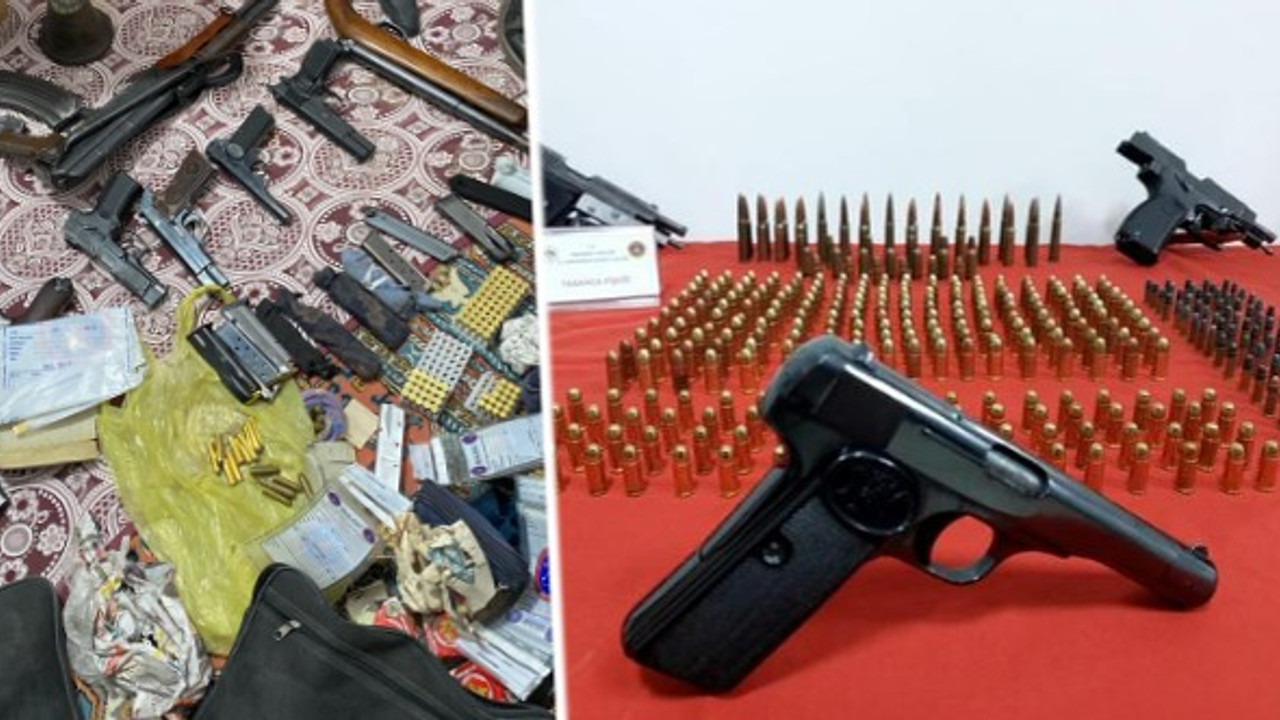 Uyuşturucu ve silah tacirlerine şok operasyon: 1 kişi tutuklandı
