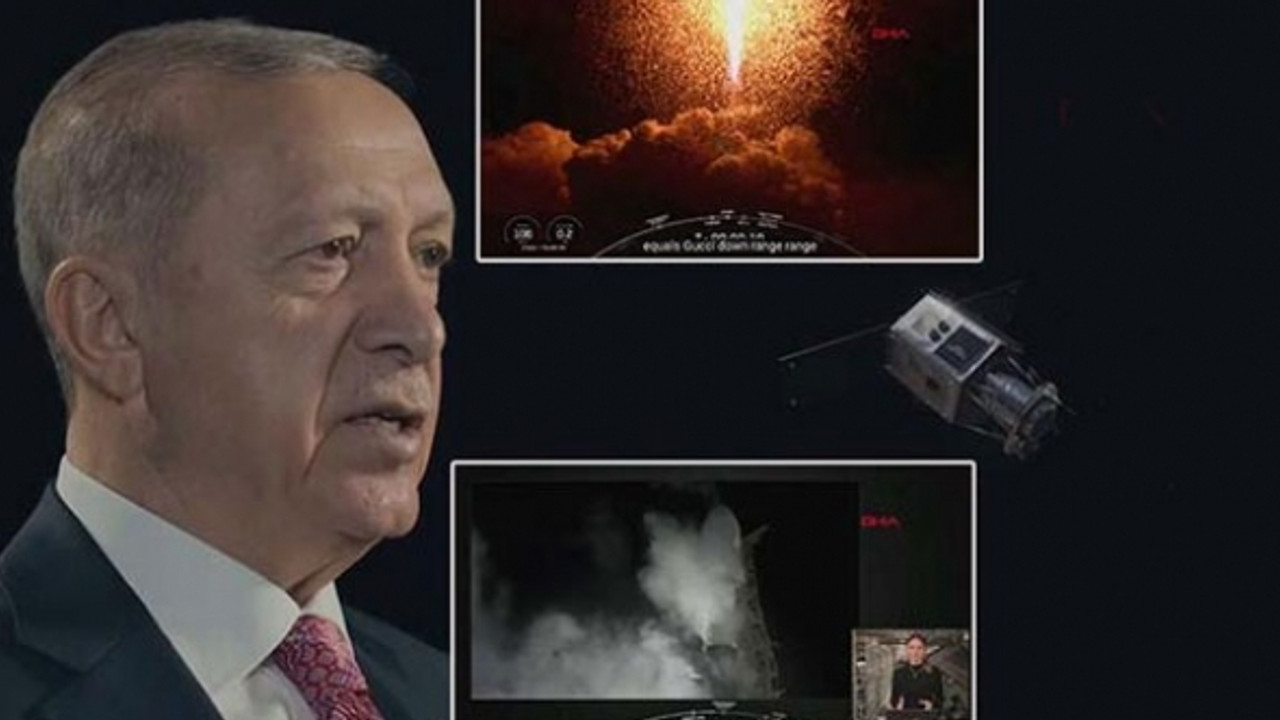 Yerli uydu İMECE uzaya fırlatıldı