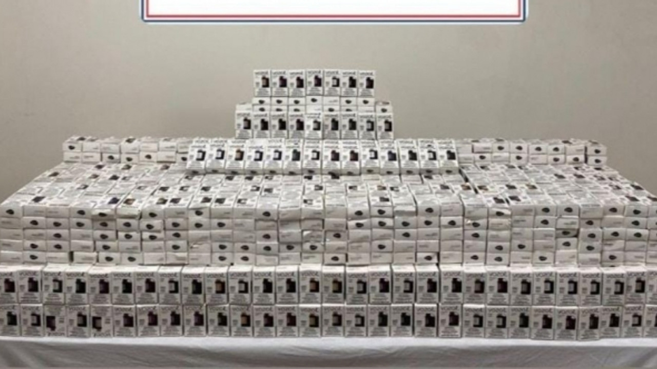 Trabzon'da elektronik sigara operasyonu: Piyasa değeri 800 bin TL...
