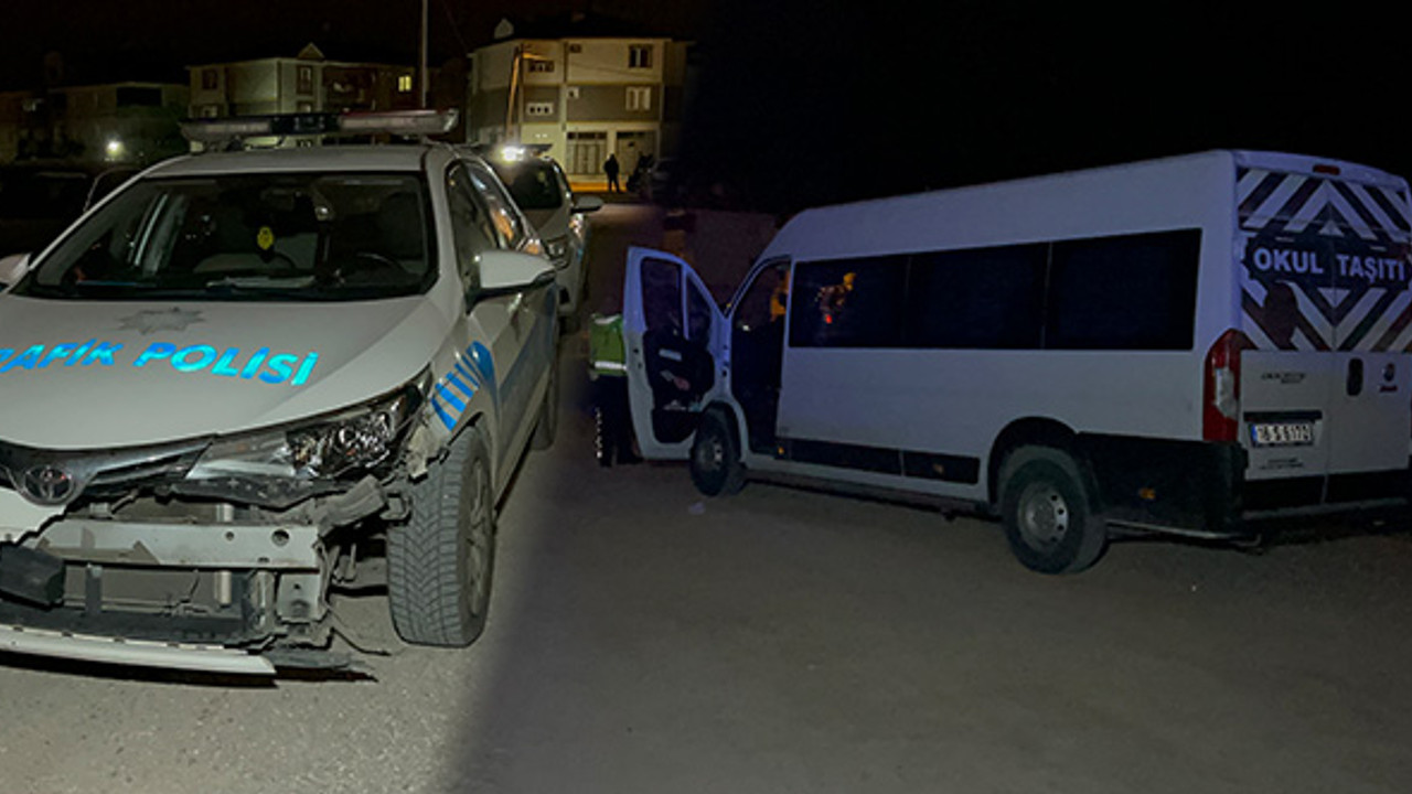 Havaya ateş açtı, polis arabasına çarptı: 15 kilometre kaçabildi