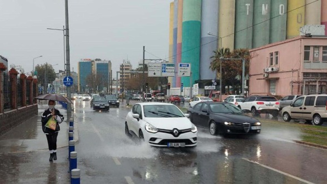 İzmir için 'sağanak' uyarısı