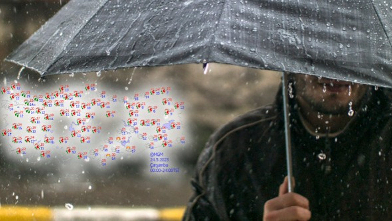 Meteoroloji son raporu paylaştı: Türkiye'nin büyük bölümü sağanak altında