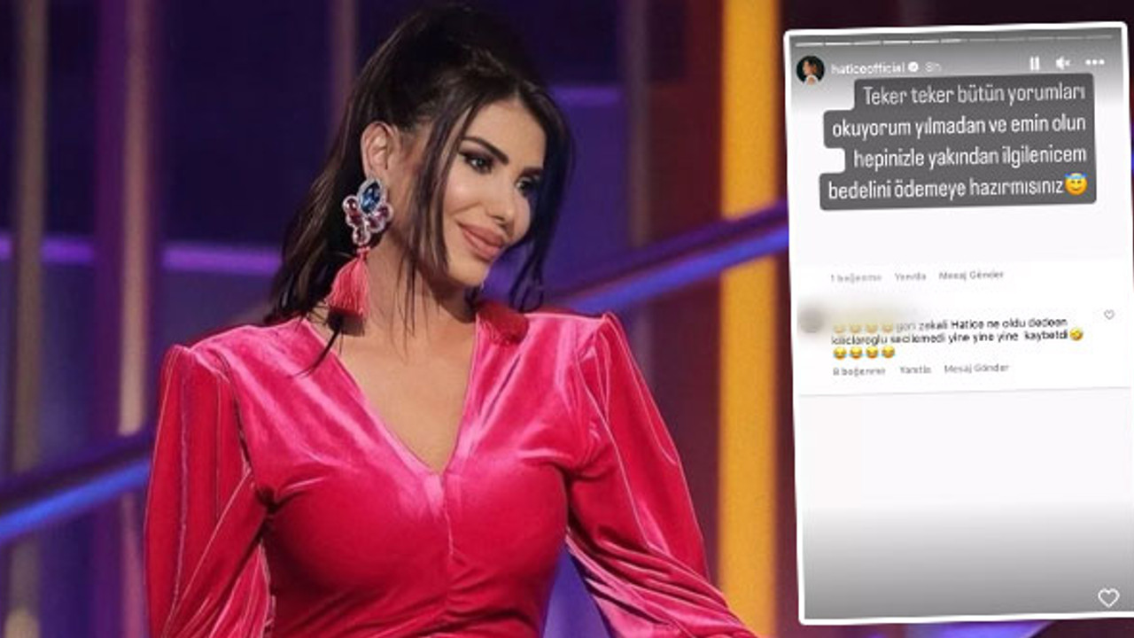 Şarkıcı Hatice yoruma fena patladı: Bedelini ödemeye hazır mısınız?