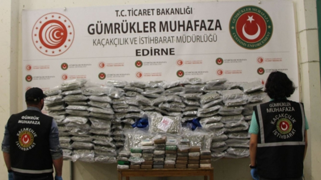 Kapıkule'de 358 kilo uyuşturucu ele geçirildi: 7 gözaltı