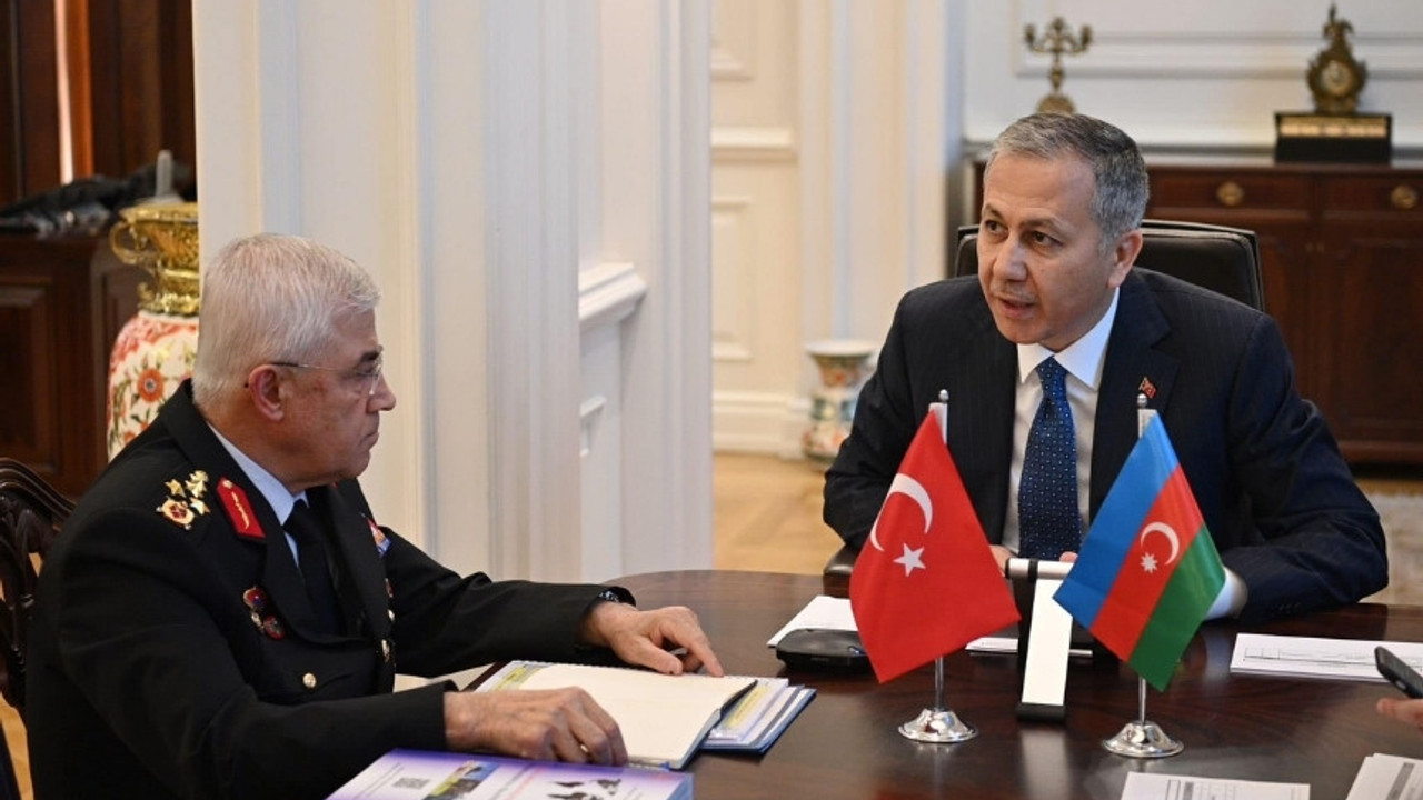 Bakan Yerlikaya ve Arif Paşa, Azerbaycan İçişleri Bakanı Vilayet Eyvazov’la görüştü