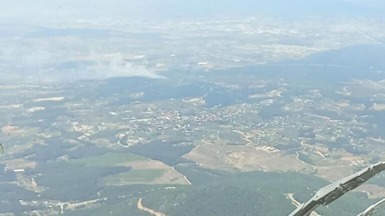 İzmir’de orman yangını