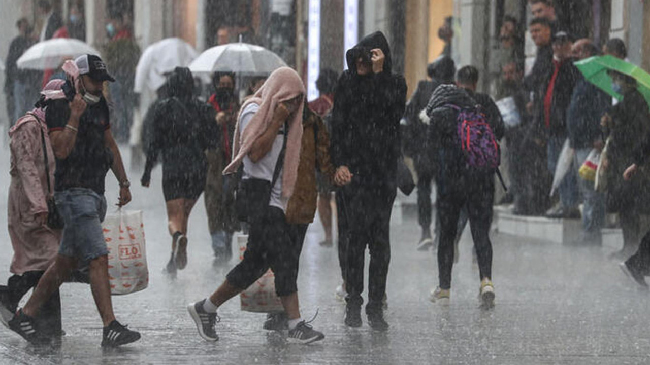 Meteoroloji’den sağanak ve rüzgar alarmı: Dikkatli ve tedbirli olun uyarısı