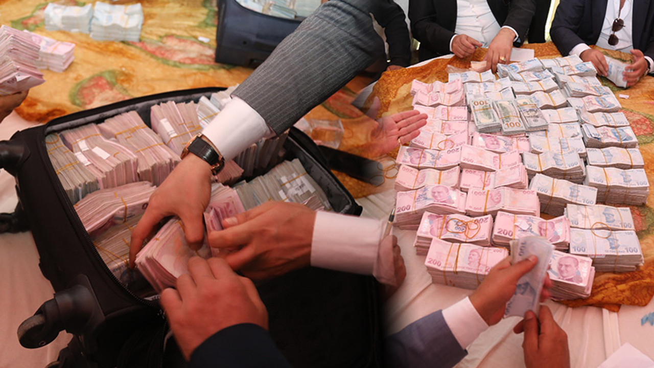 Takı töreni 5 saat sürdü; damada 6 milyon lira, geline 4 kilo altın takıldı