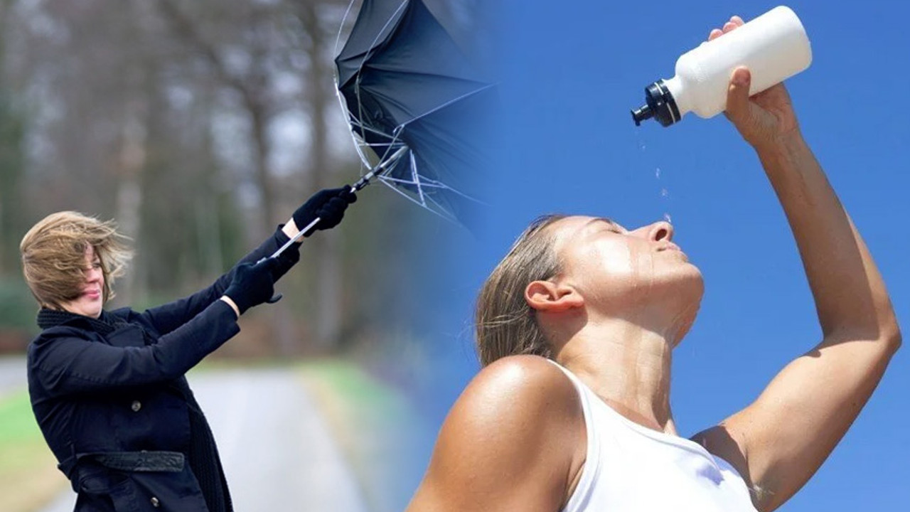 Meteoroloji'den bölge bölge sıcaklık ve kuvvetli rüzgar uyarısı: Dikkatli ve tedbirli olun!