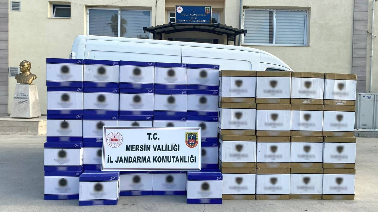 Jandarmadan kaçak makaron operasyonu!