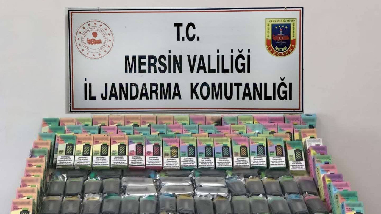 Mersin'de 180 adet kaçak elektronik sigara ele geçirildi