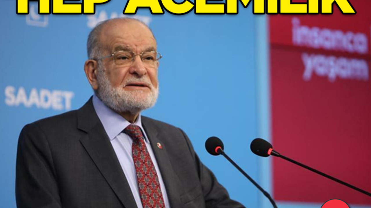 Karamollaoğlu'ndan seçim itirafı: Acemilik oldu
