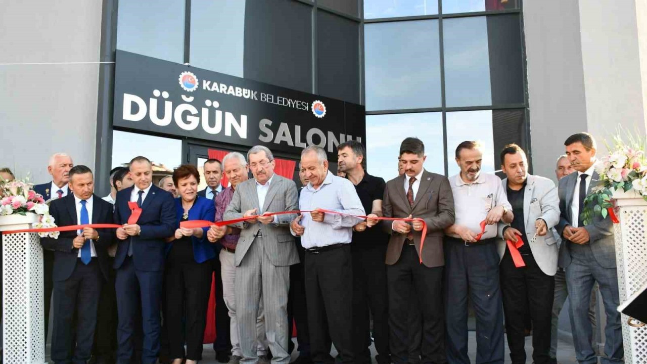 5000 Evler Kanyon Park Düğün Salonunun açılışı yapıldı
