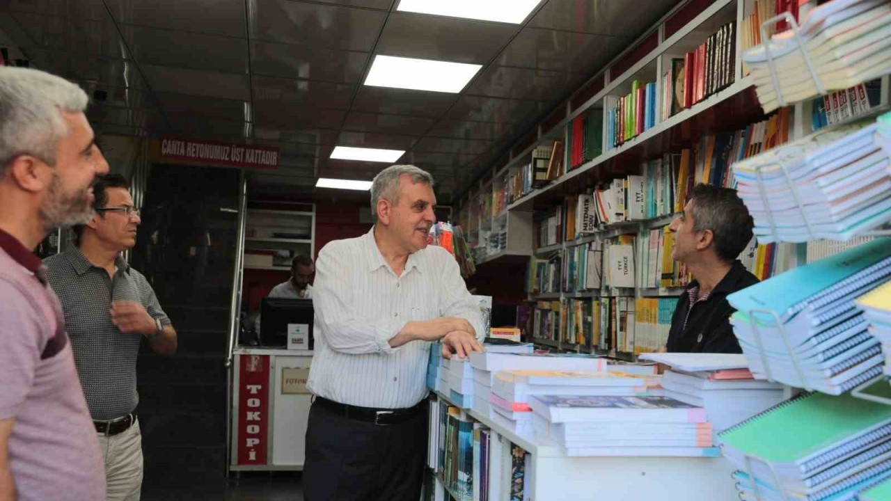 Beyazgül esnafı dinledi