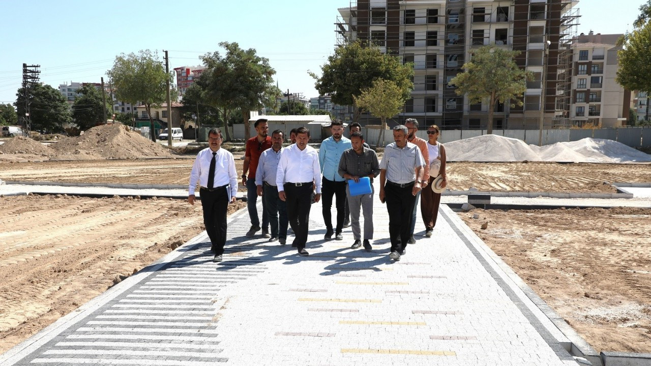 Karatay’a 110 bin metrekarelik alanda 35 yeni park daha kazandırılıyor