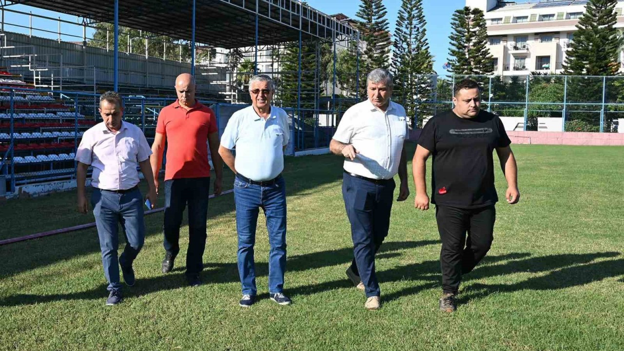 Kazım Gül Spor Tesisleri’nde yenileme çalışmaları başlatıldı