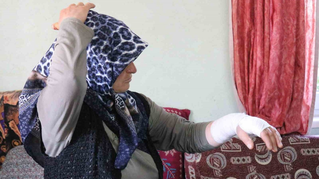 "Komşum beni darp etti" dedi, yaşadığı dehşeti anlattı