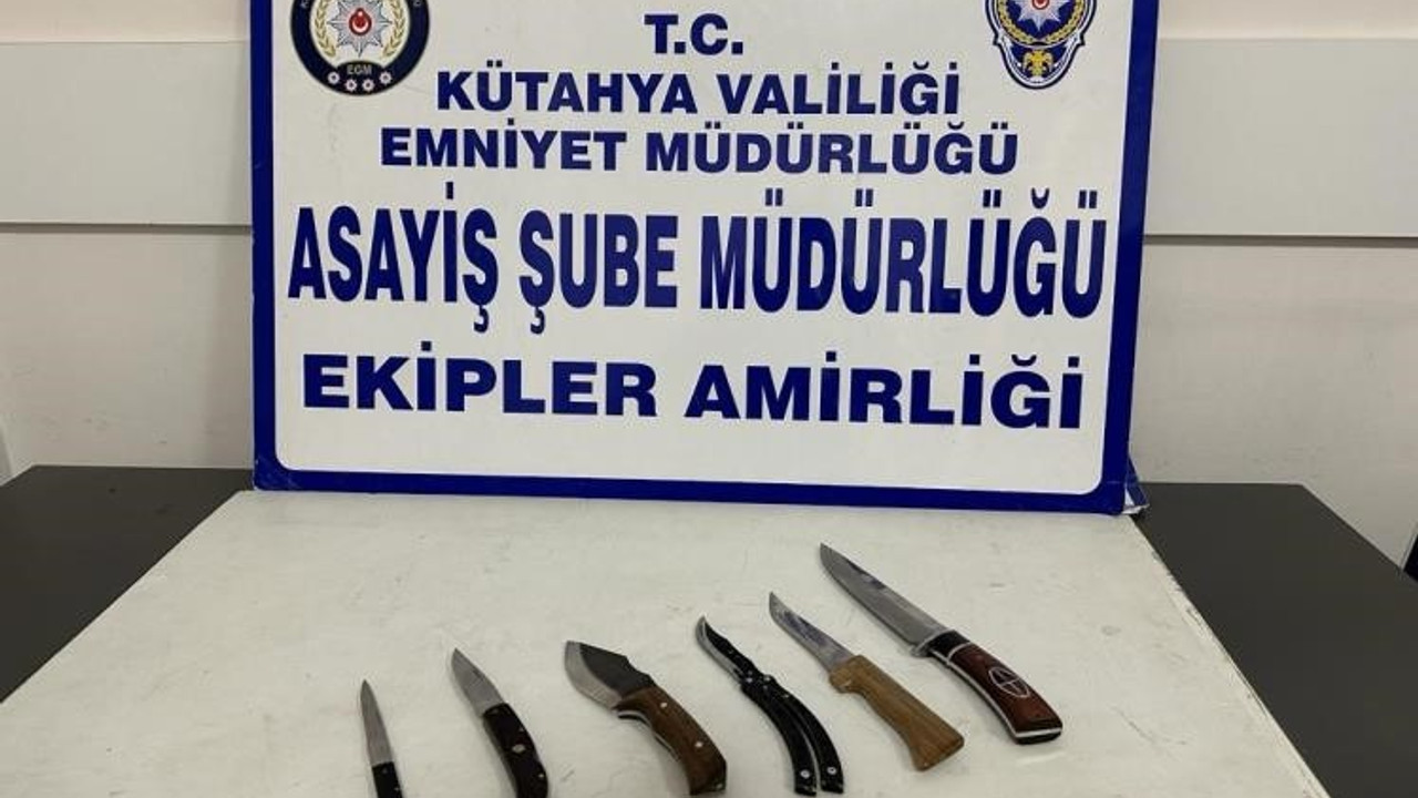 Kütahya’da polisin “Dar Bölge” uygulaması