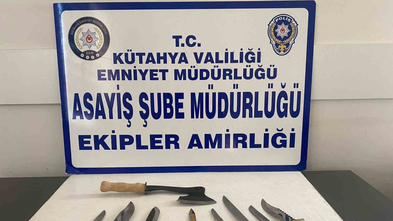 Kütahya’da polisin ’Şok Asayiş Uygulaması’