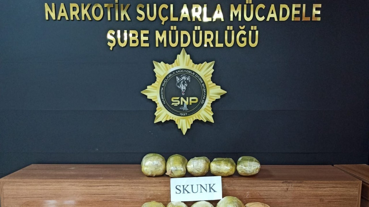 Şanlıurfa’da 7 kilo sentetik uyuşturucu ele geçirildi