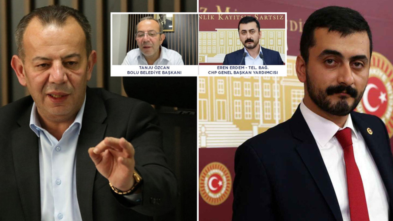 Tanju Özcan ile Eren Erdem canlı yayında birbirine girdi: İnanılmaz seviyesiz bir adamsın