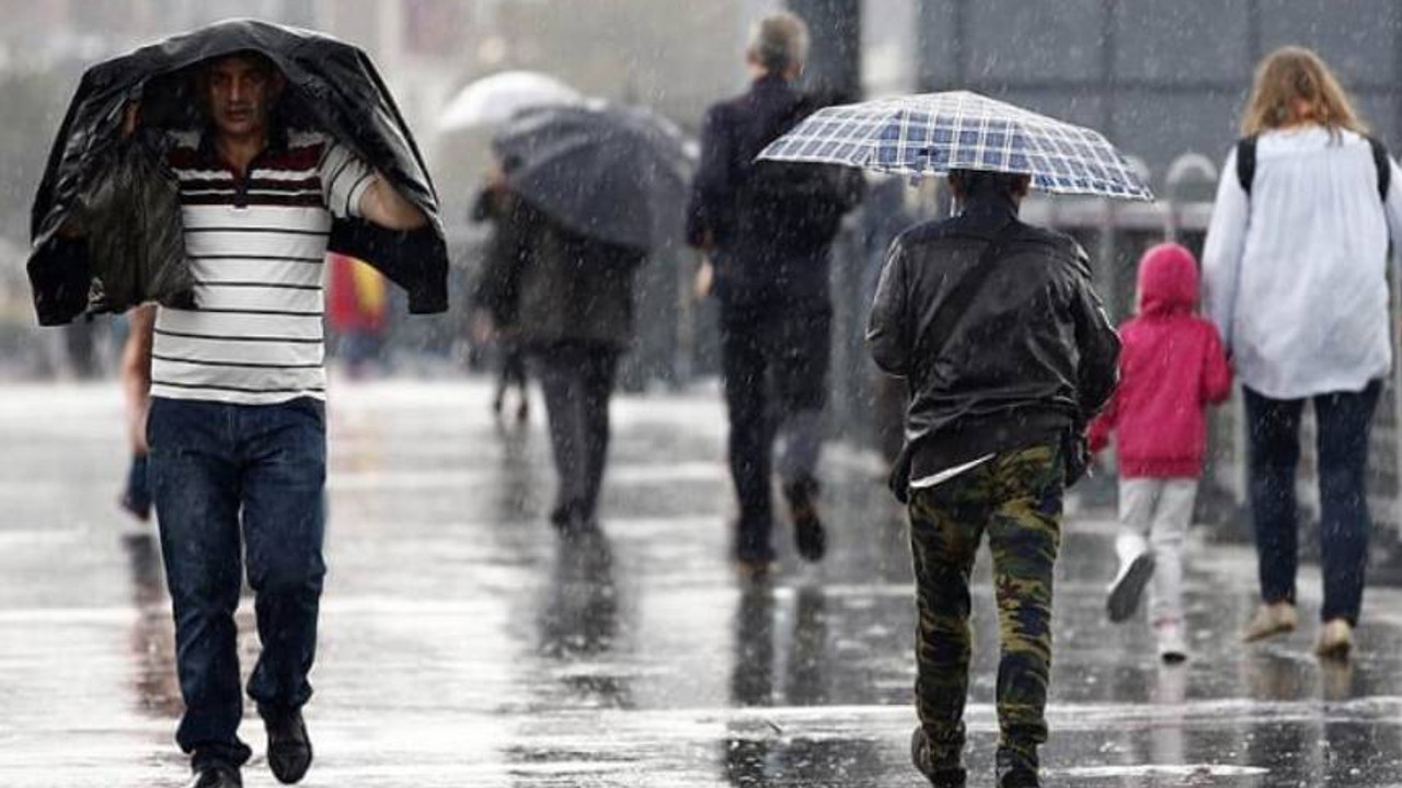 Meteoroloji'den 11 şehre sarı kodlu uyarı: Kuvvetli sağanak geliyor