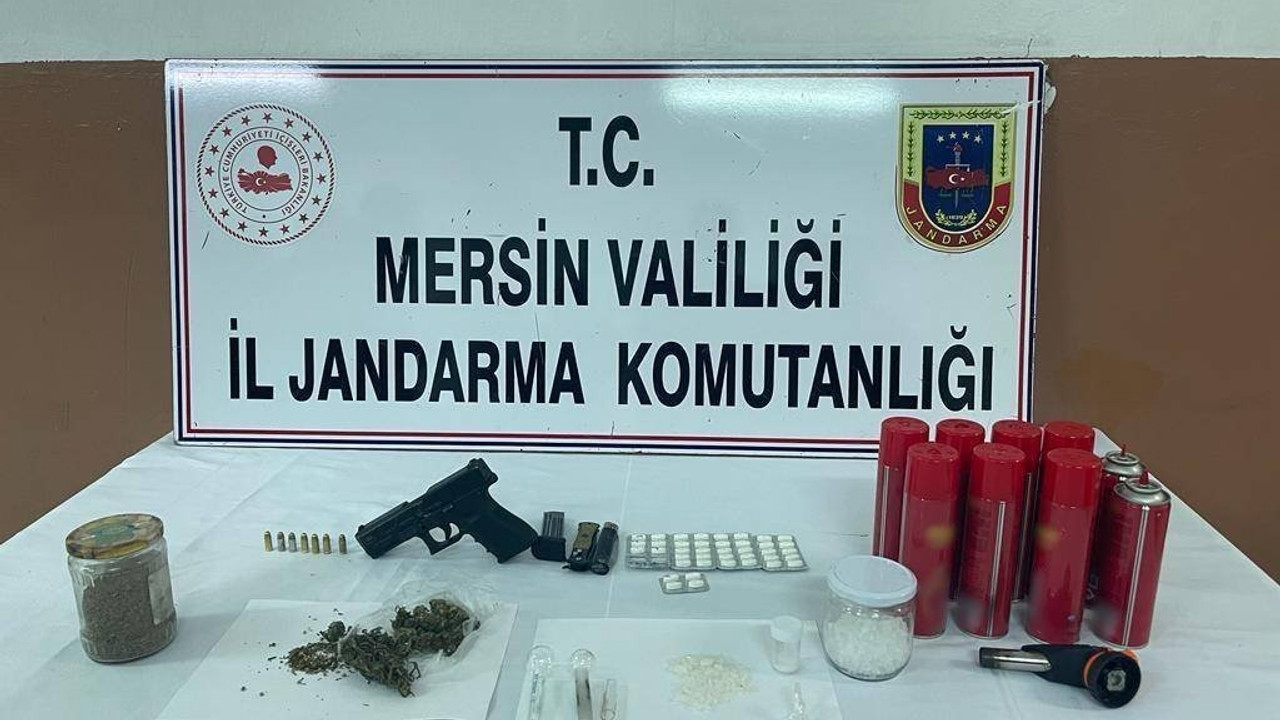 Mersin’de uyuşturucu ticareti yapan 1 şüpheli yakalandı