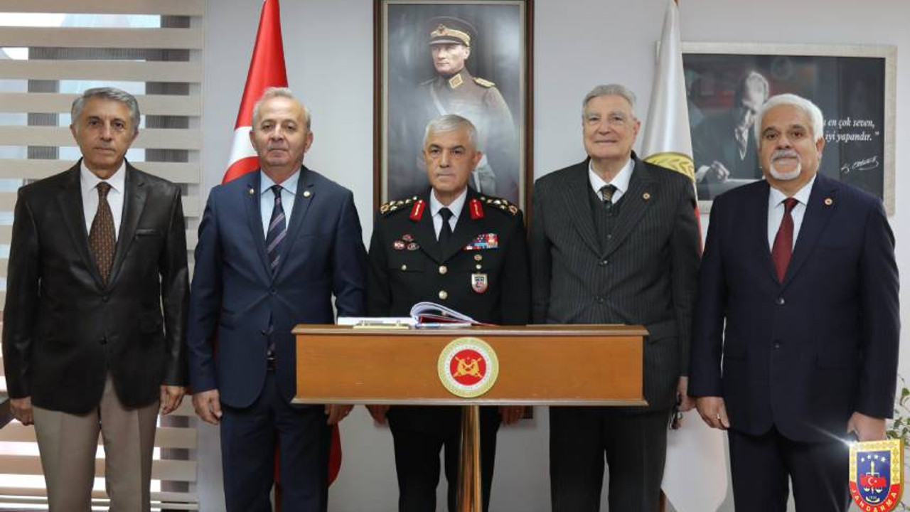 Orgeneral Arif Çetin Paşa'dan TESUD'a ziyaret