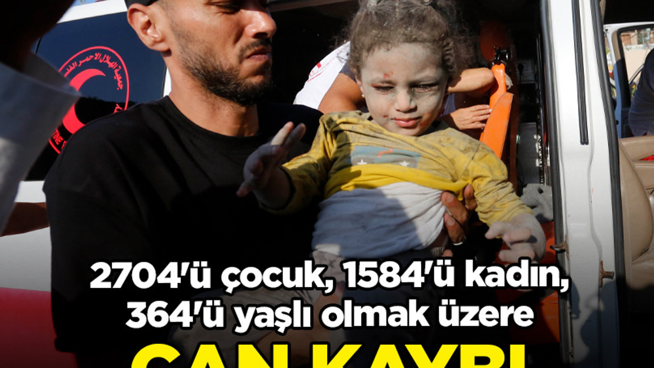 İsrail’in vurduğu Gazze’de can kaybı: 6546