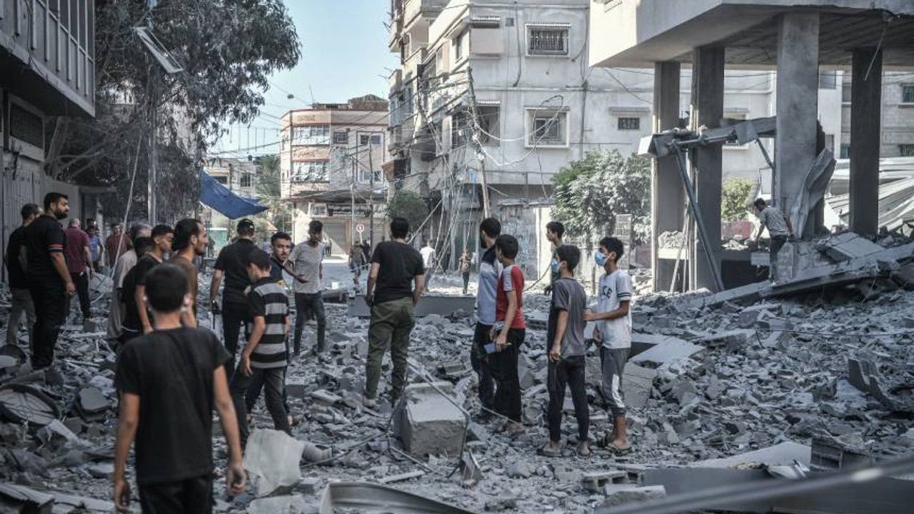 İsrail-Hamas çatışmasında 5. gün! Gazze enkaz yığınına döndü
