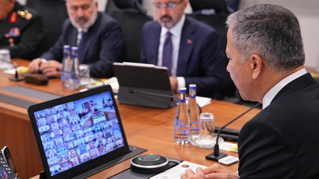 İçişleri Bakanlığı’nda geniş katılımlı terörle mücadele toplantısı