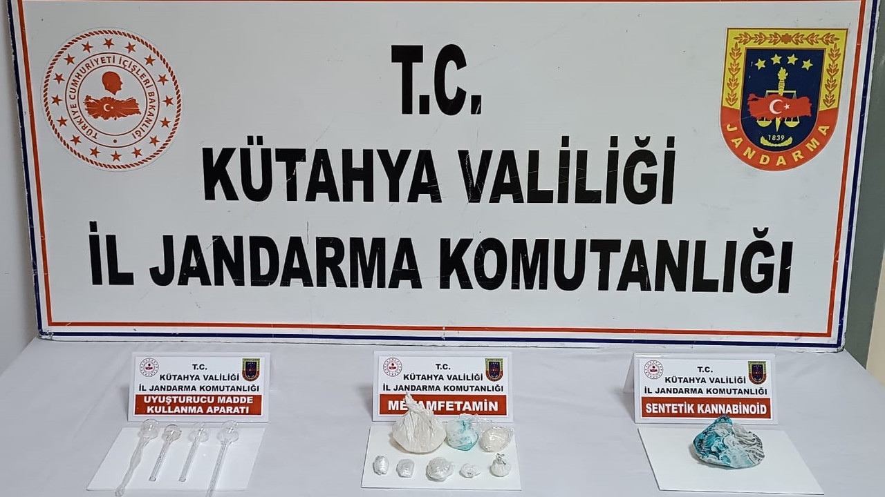 Kütahya'da uyuşturucu operasyonu: 2 kişi tutuklandı