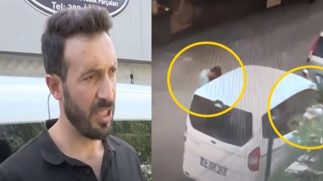İki aşamalı hırsızlık: Önce kıyafetleri sonra otomobili çaldılar