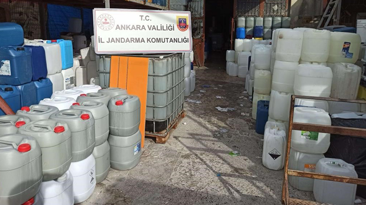 Ankara'da kaçakçılık şebekesine büyük darbe: 20 ton sahte deterjan ele geçirildi