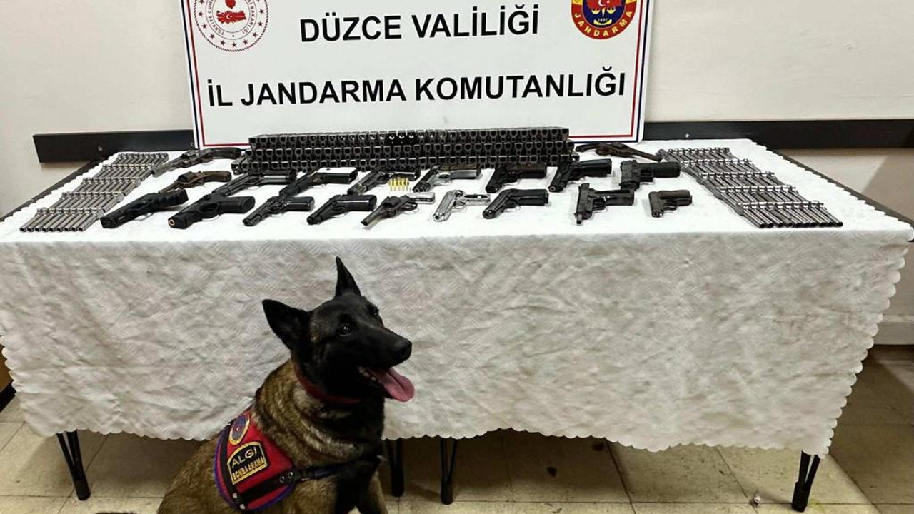 Düzce'de silah kaçakçılığı operasyonu: 3 şüpheli gözaltına alındı